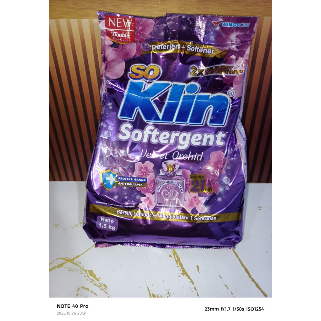 SOKLIN DETERGENT 1.5KG