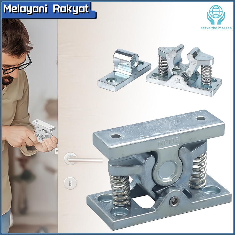 Penahan Pintu Magnet Penahan Pintu Berat Stopper Alloy Capit Udang