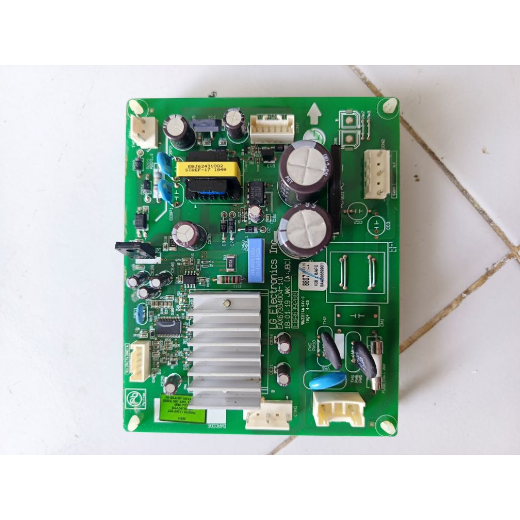 MODUL PCB kulkas inverter 1pintu barang copotan