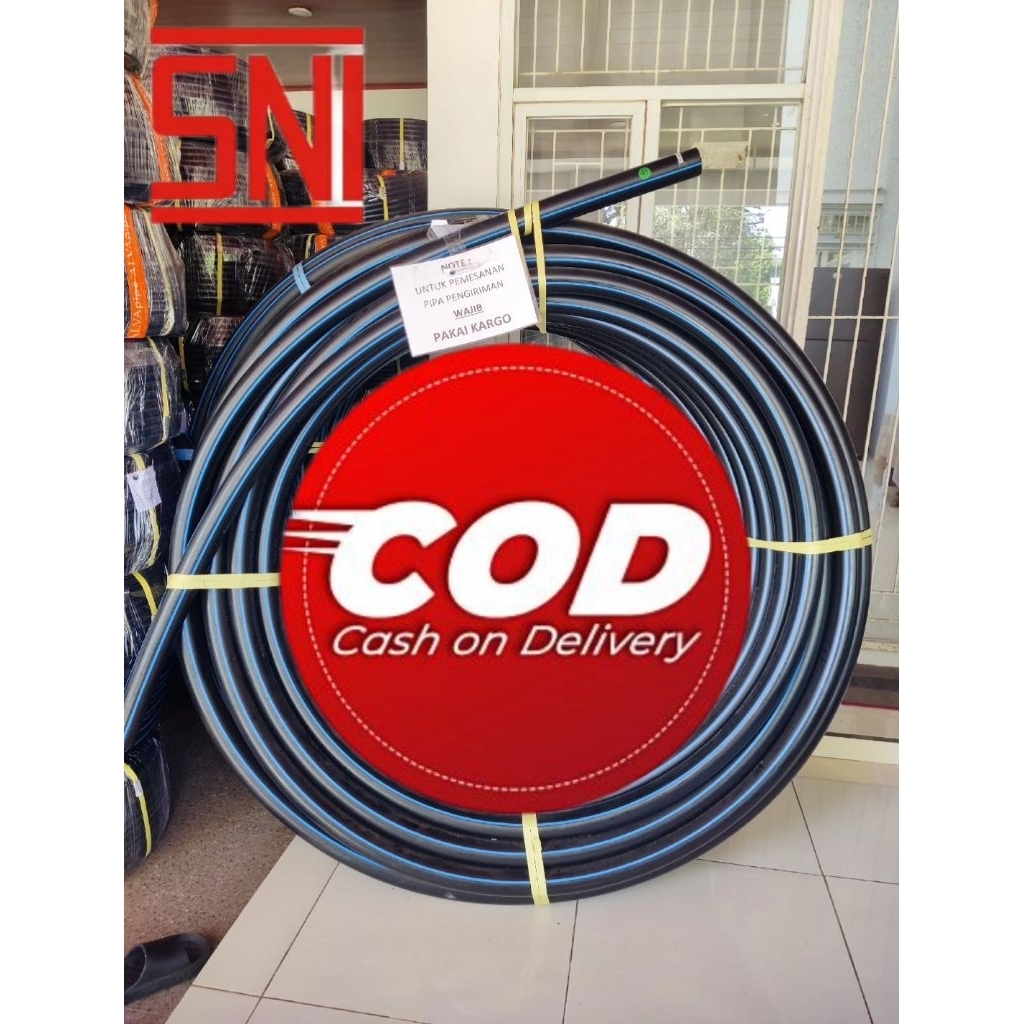 pipa hdpe 2 inch pn 10 100m/roll kualitas terbaik