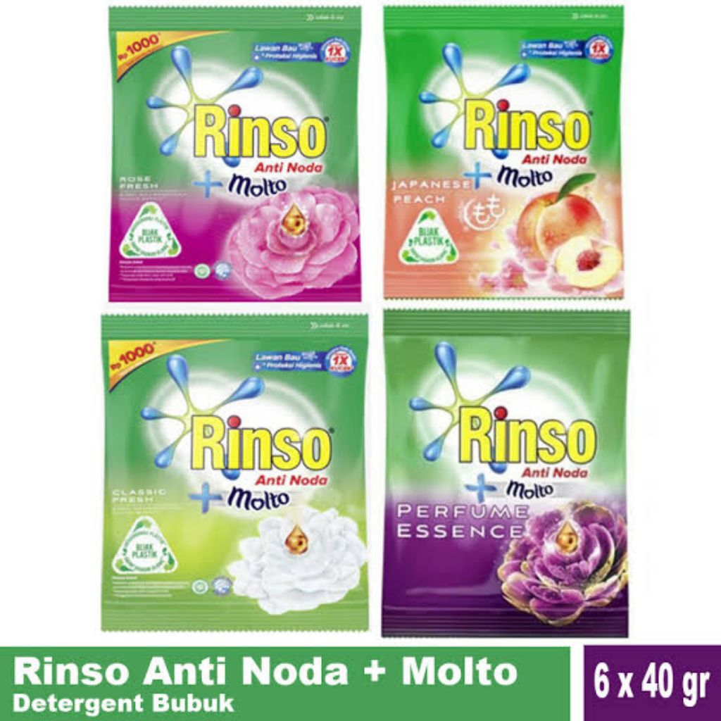 Rinso bubuk anti noda+molto
