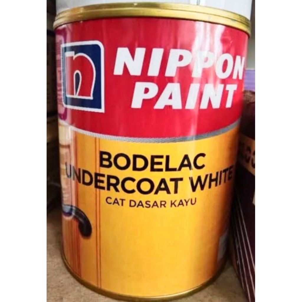 Cat Dasar Nippon Paint Bodelac Undercoat White Kayu 1kg