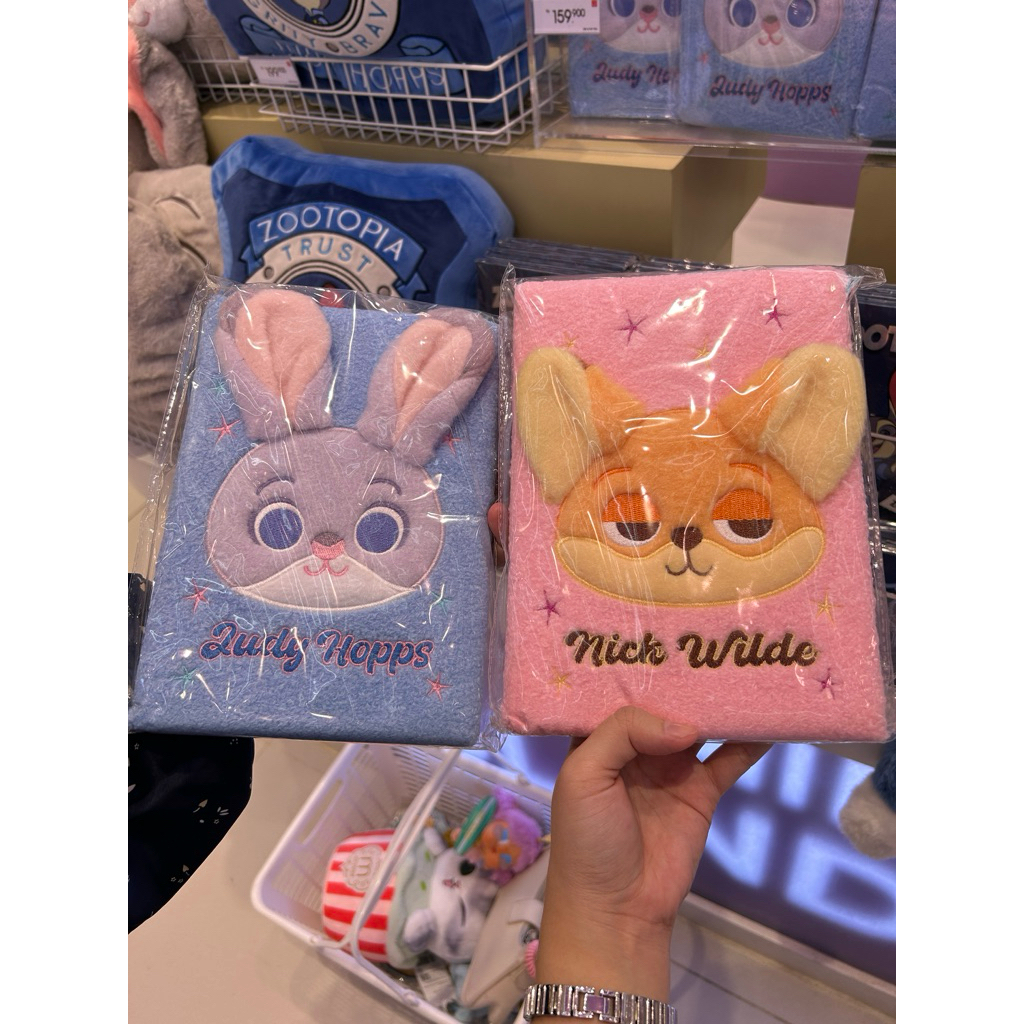 MINISO ZOOTOPIA NOTEBOOK PLUSH