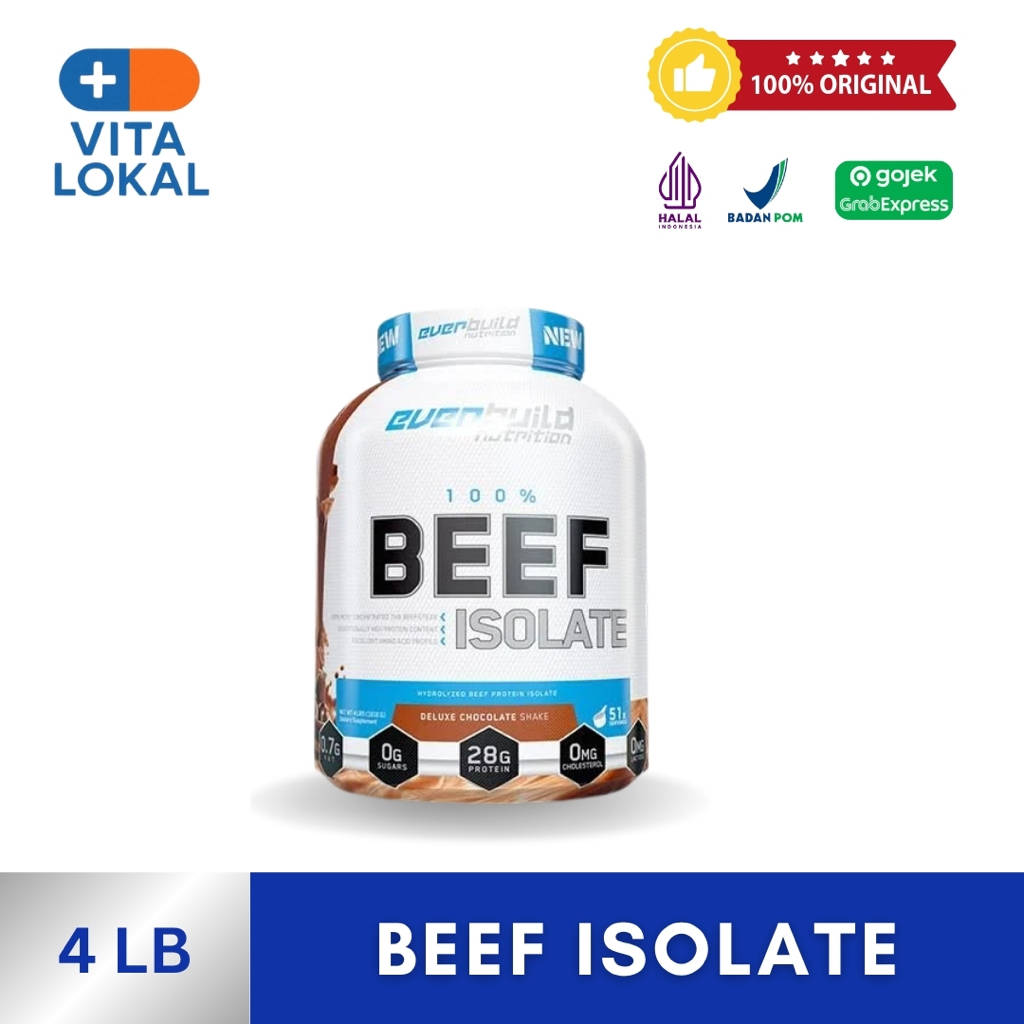 Everbuild Ultra Premium Beef Isolate 1,8kg 4lb Beef Isolate