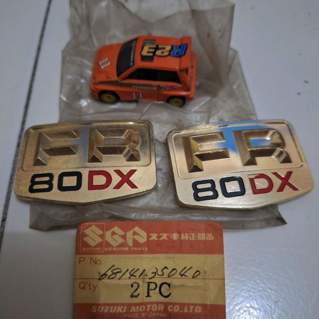 Emblem Logo Sayap Suzuki FR 80DX