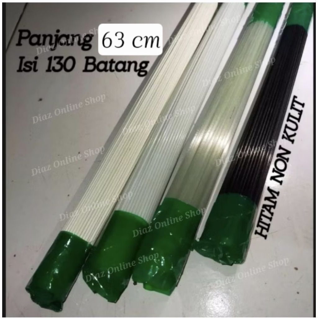 Mantulbee Jeruji Ruji Fiber Untuk Sangkar Burung Isi 130 Batang