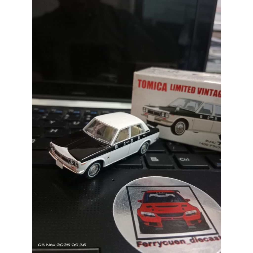 Tomica Limited Vintage Datsun Bluebird (510) Sedan 1400 LV-79©