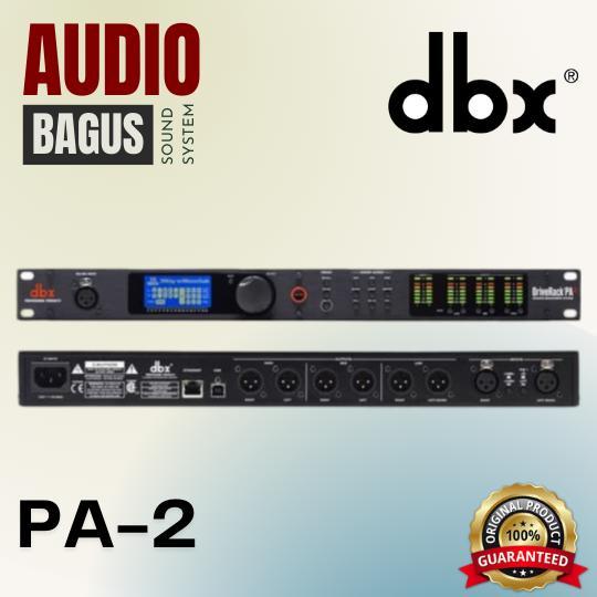 DBX PA2 / PA 2 DRIVERACK Speaker Management ORIGINAL