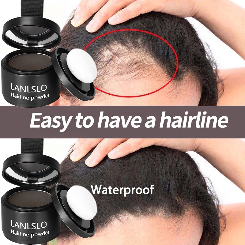 Hair Shadow Powder Bedak Penutup Uban Hair Shadow Hair Line Powder Bedak Penutup Garis Rambut Black 