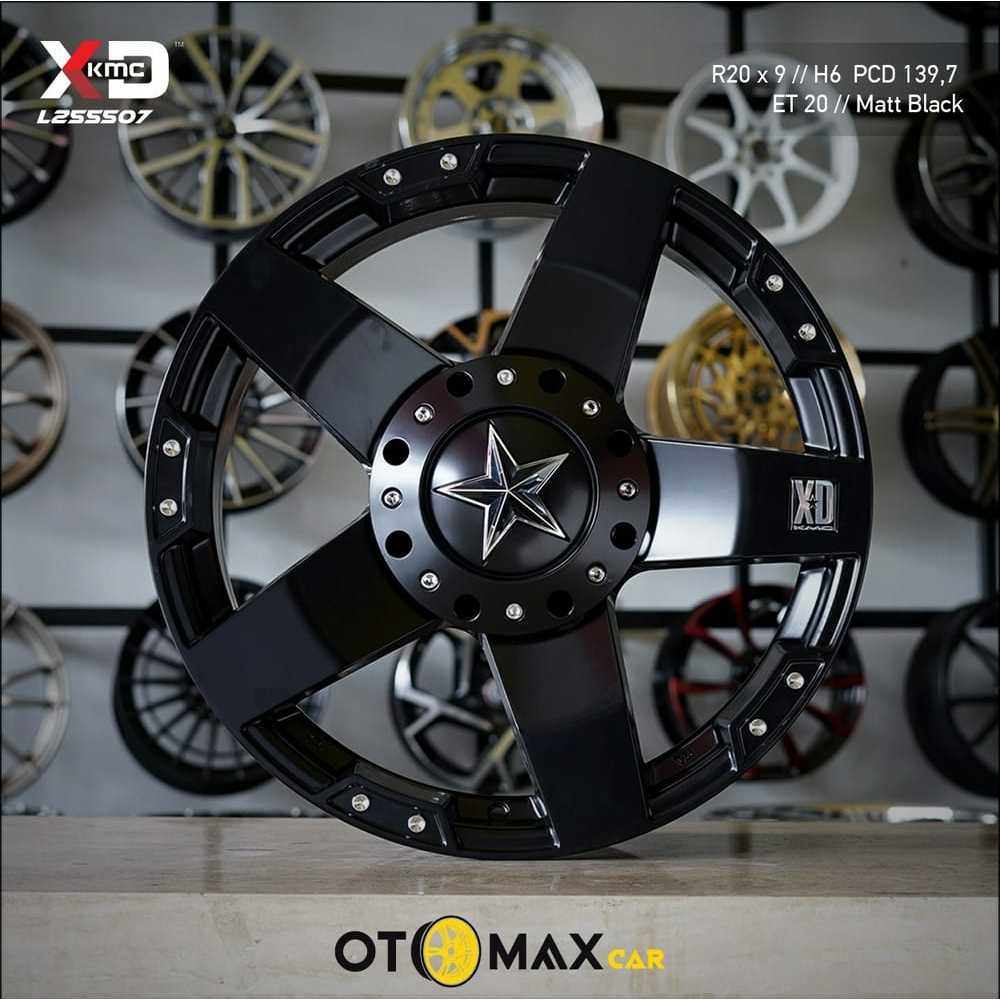Velg Mobil XD KMC Rockstar 1  L255507 Ring 20 Matt Black