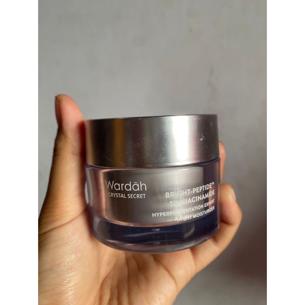pl krim malam wardah dan face wash wardah white secret