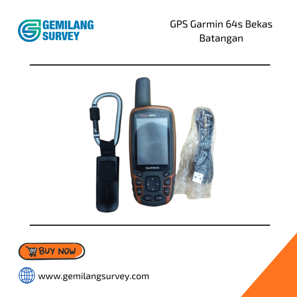 Garmin GPSMAP 64s Bekas / Garmin GPSMAP 64s Second / Garmin 64s