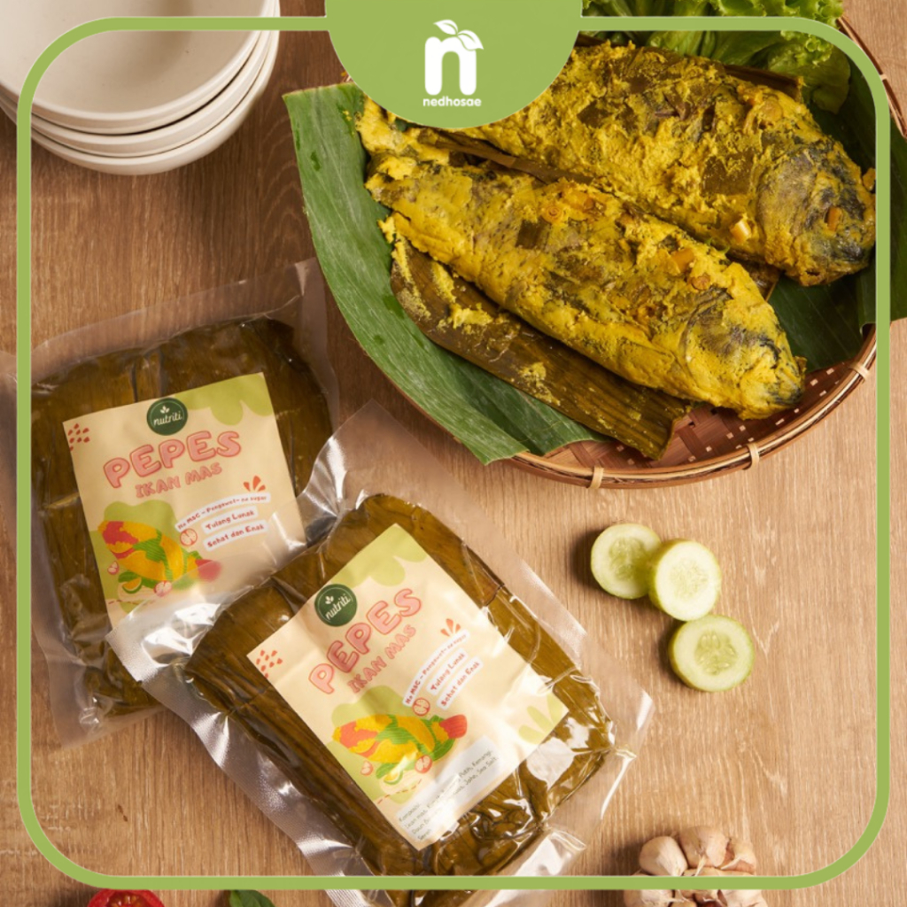 Pepes Ikan Mas Tulang Lunak Nutriti