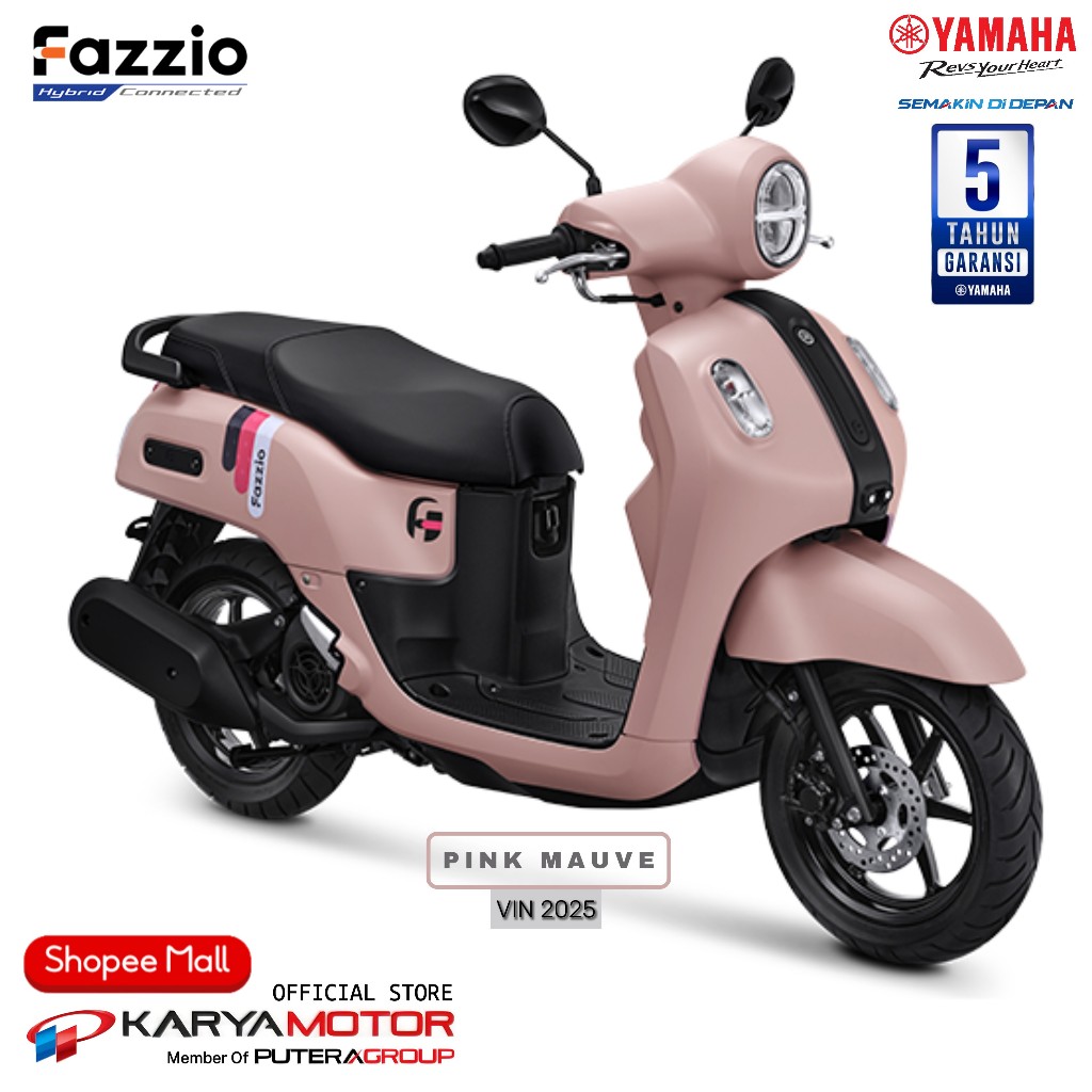 Sepeda Motor Yamaha Fazzio Hybrid Neo 2025