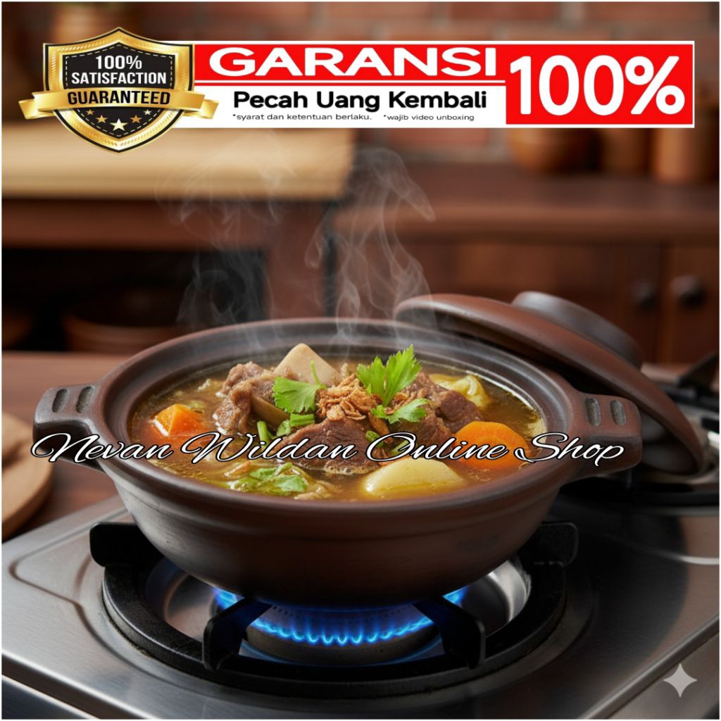 CLAYPOT TANAH LIAT | CLAYPOT GAGANG | CLAYPOT GERABAH TRADISIONAL