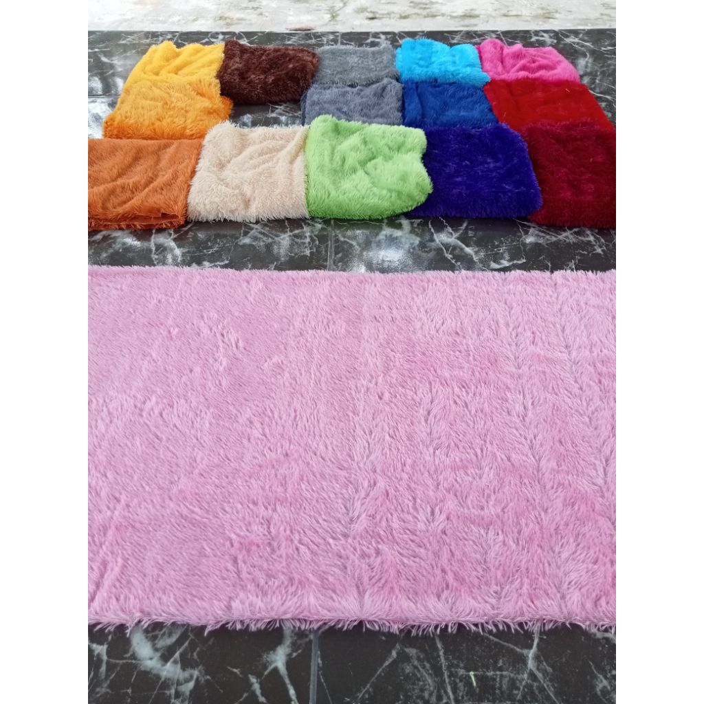 bulu dasboard mobil bulu kain bahan boneka lembut
