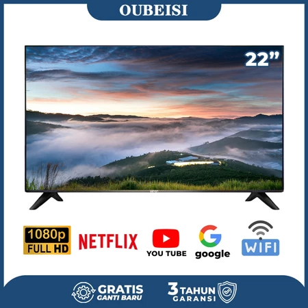 OUBEISI Smart TV 19/21/22/24/25 inch TV LED Digital Android TV FHD/UHD Televisi