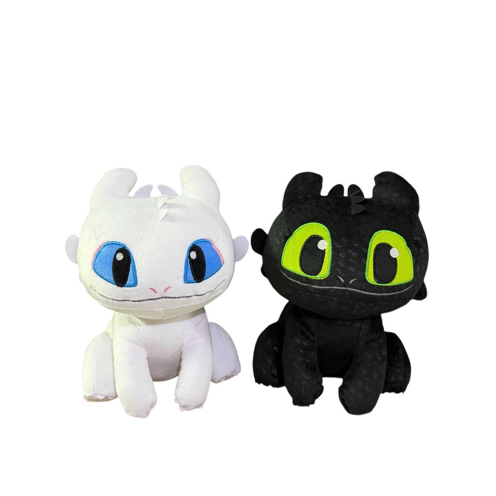 Boneka Toothless Night Dragon Naga Black