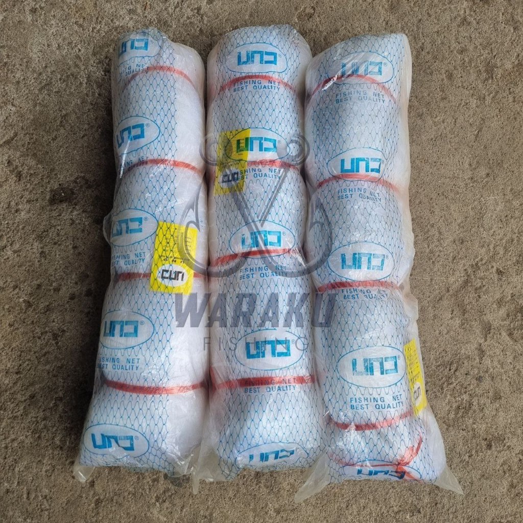 Jaring Ikan / Pukat UNO 0.25 Lubang 1-3/4 inch 100x200 / 200x100 TATE
