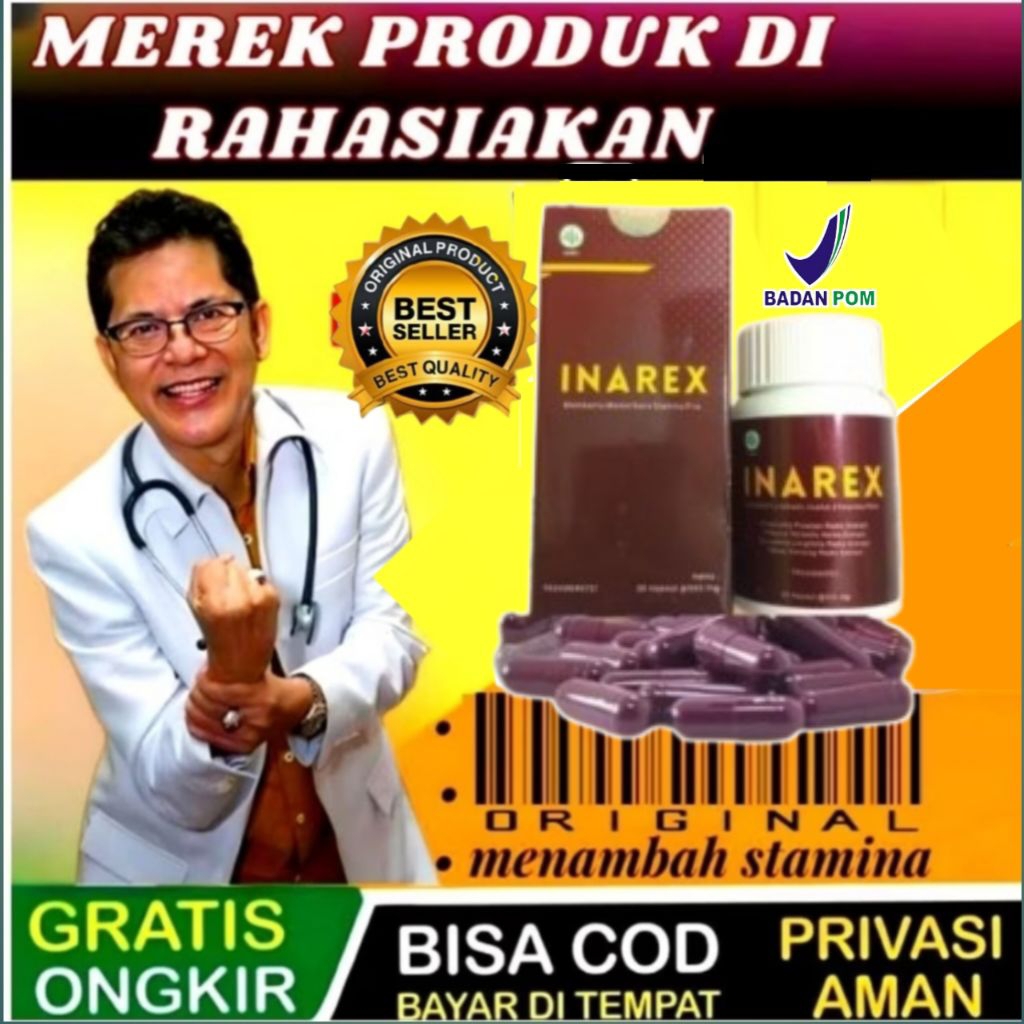 inarex obat kuat pria tahan lama original pembesar kelamin laki laki bpom