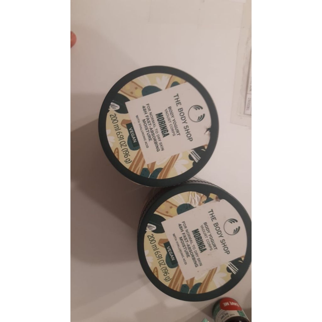 moringa body yogurt the body shop