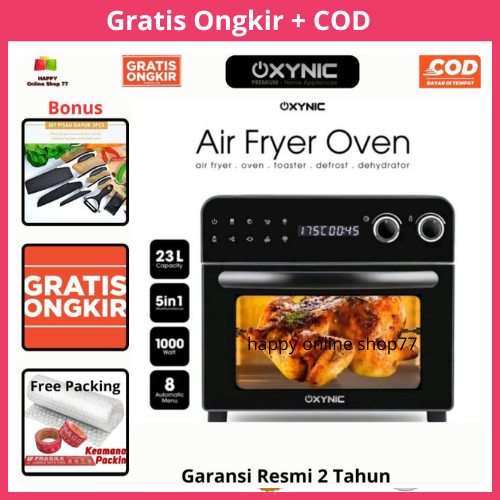PROMO - AIR FRYER OVEN OXYNIC - Digital Air Fryer Oven 23 L