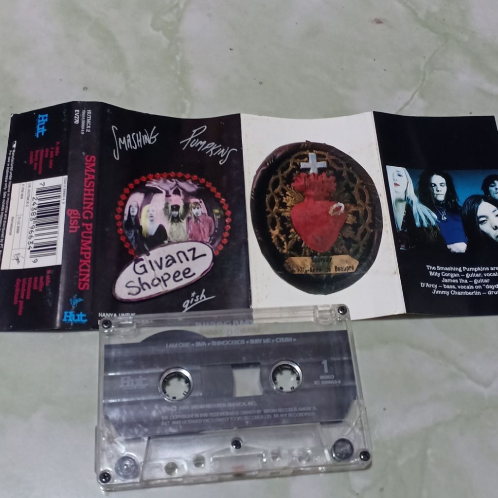 Kaset pita THE SMASHING PUMPKINS - Gish