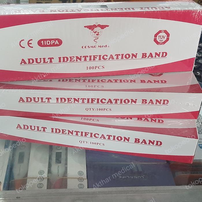 Gelang Pasien Cosmomed Dewasa / Anak , Id Band Cosmomed Dws/Anak New