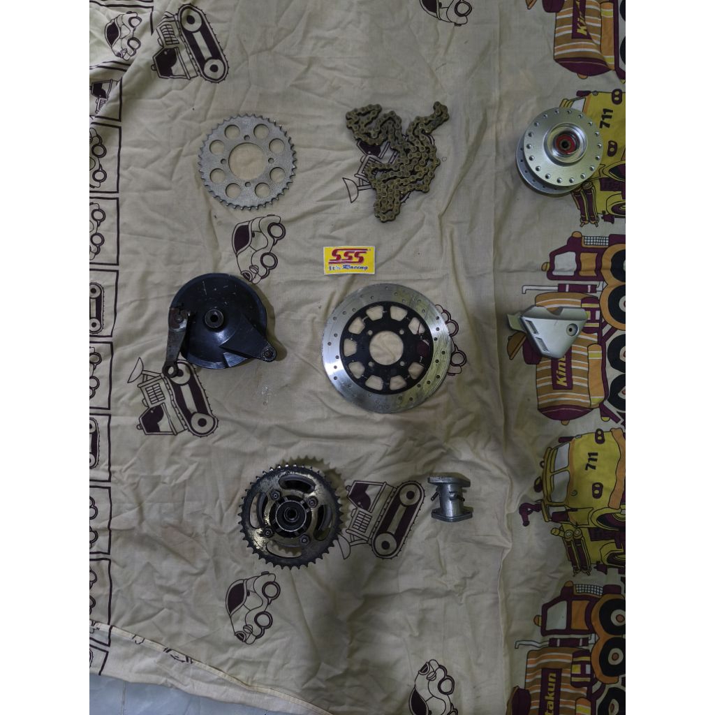 barang bekas pemain mx old 4 speed second like new