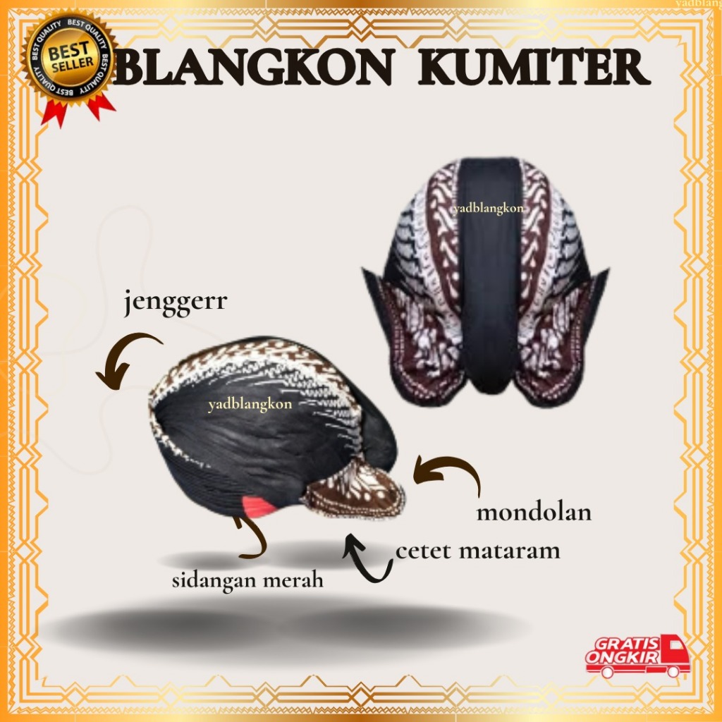 Blangkon jogja  dilipat blangkon jogja murah