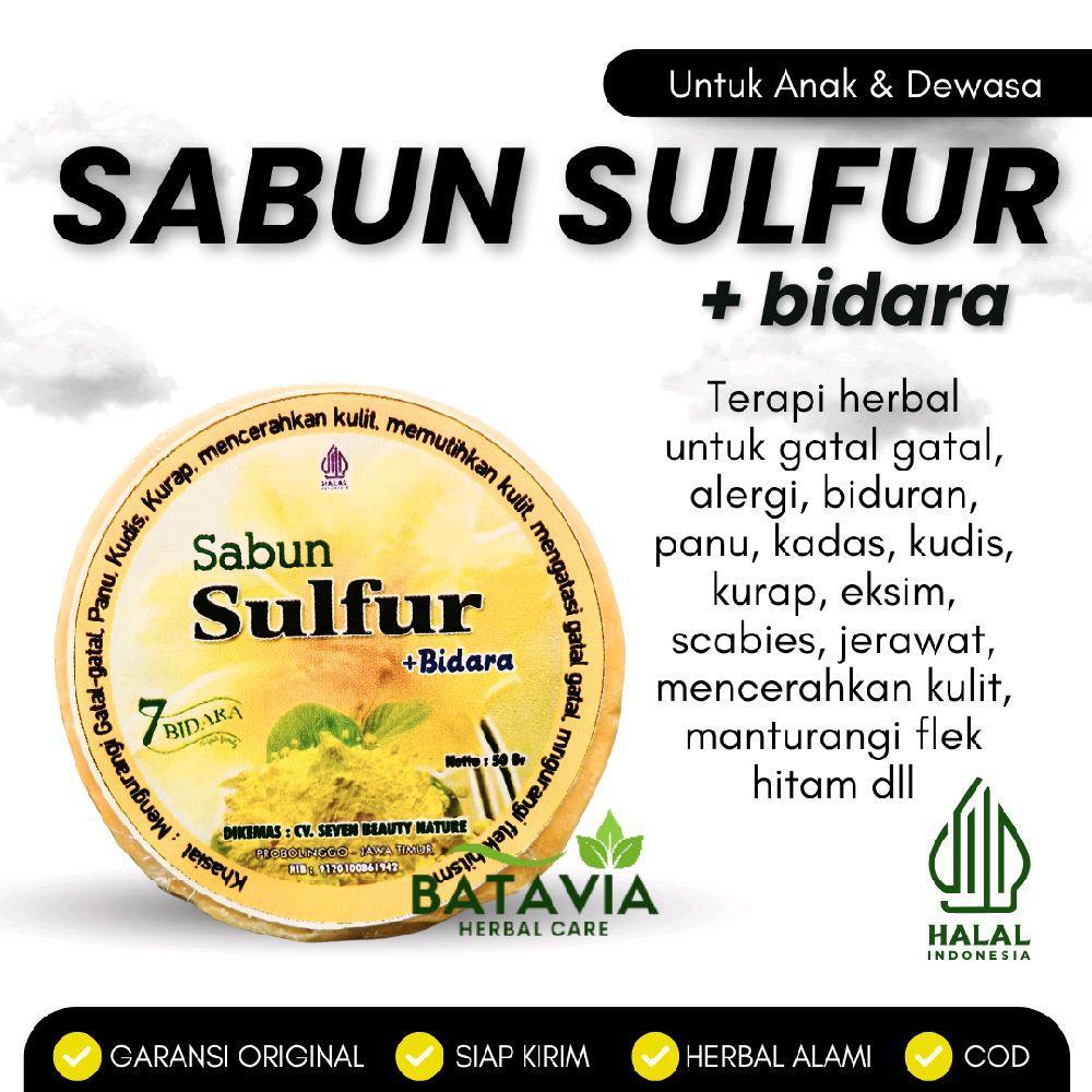 Sabun Sulfur Sabun Belerang Gatal Panu Eksim