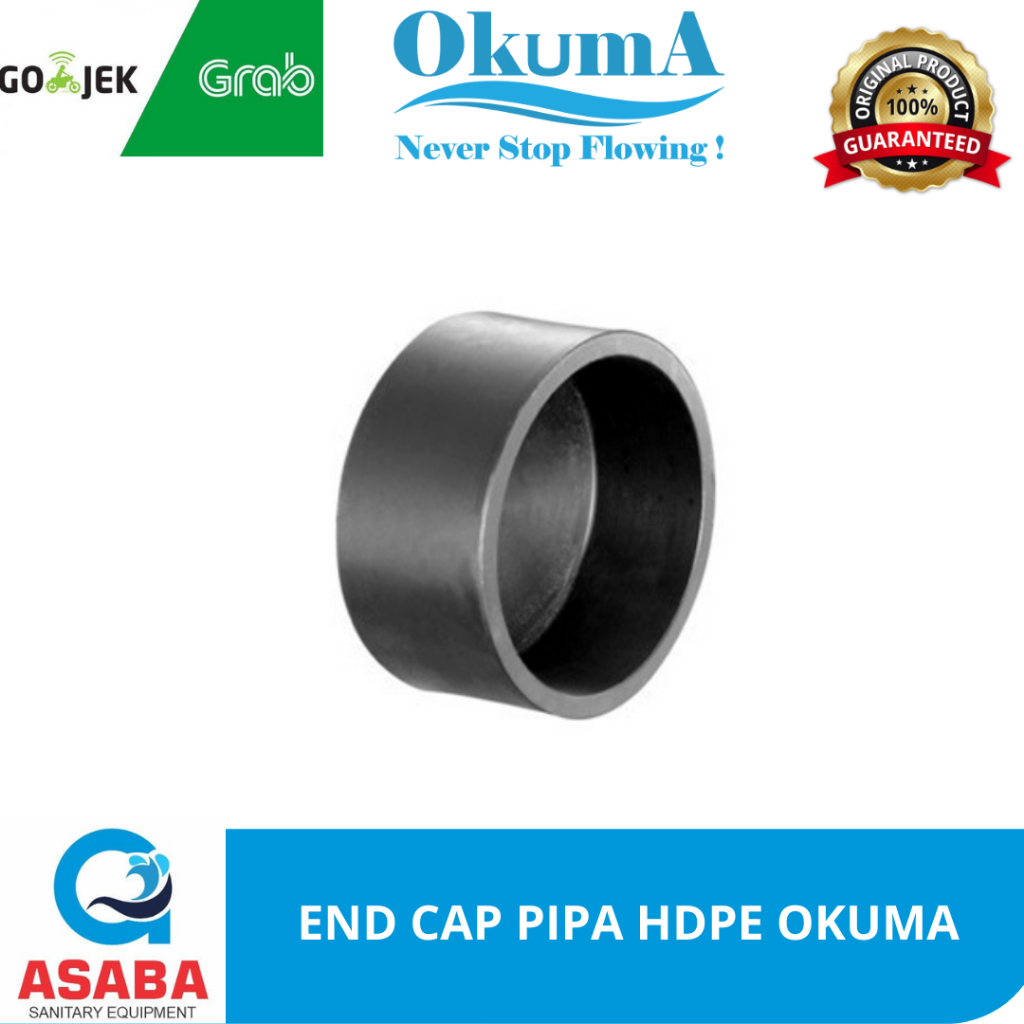 END CAP HDPE 63MM OKUMA