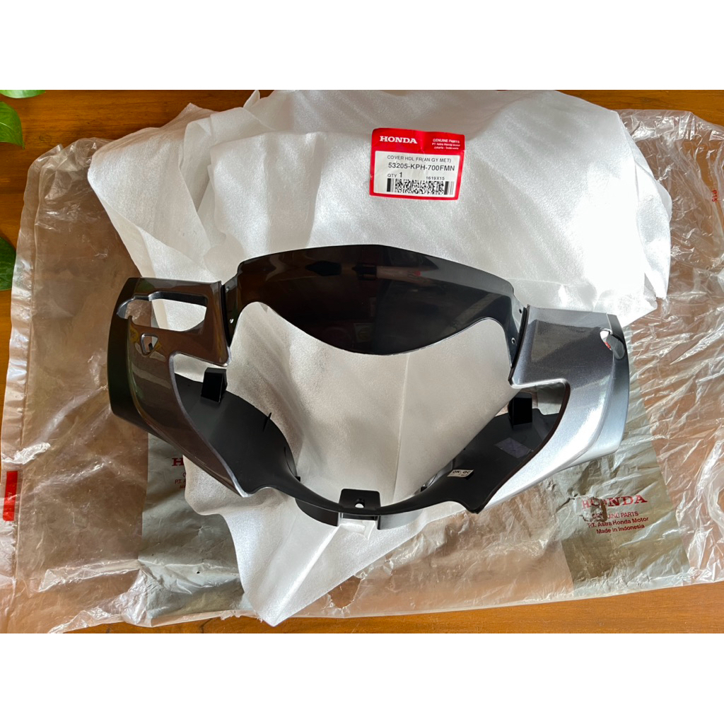 COVER BATOK LAMPU HEADLAMP DEPAN HONDA SUPRA X 125 VISOR CAKRAM SUPRA X 125 OLD ABU ABU GREY ORI ORI