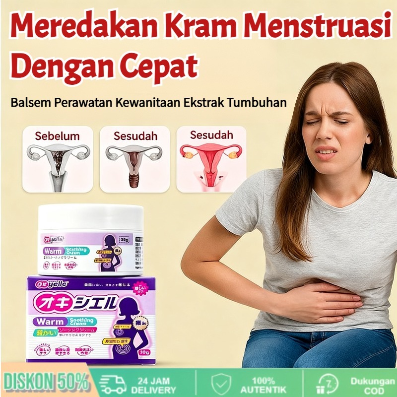 [Hangat Menenangkan Nyeri Haid] Oxyelle Gel Hangat | Oxyelle Gel Herbal Wanita | Gel Hangat Perut | 