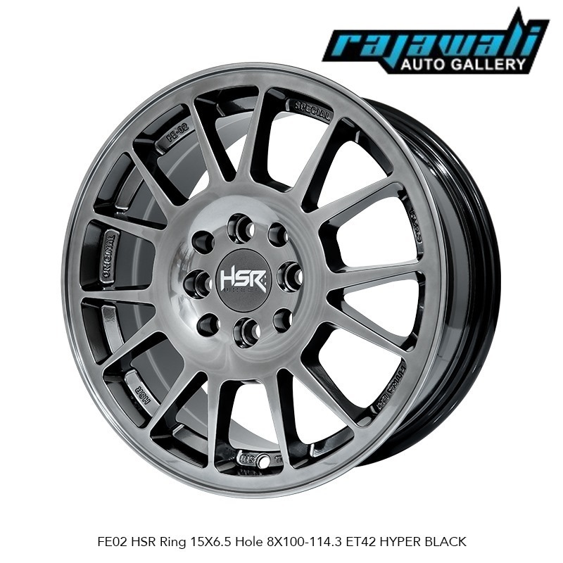 VELG HSR MODEL FE02 R15 COCOK UNTUK MOBIL WULING CONFERO AVANZA CALYA DLL
