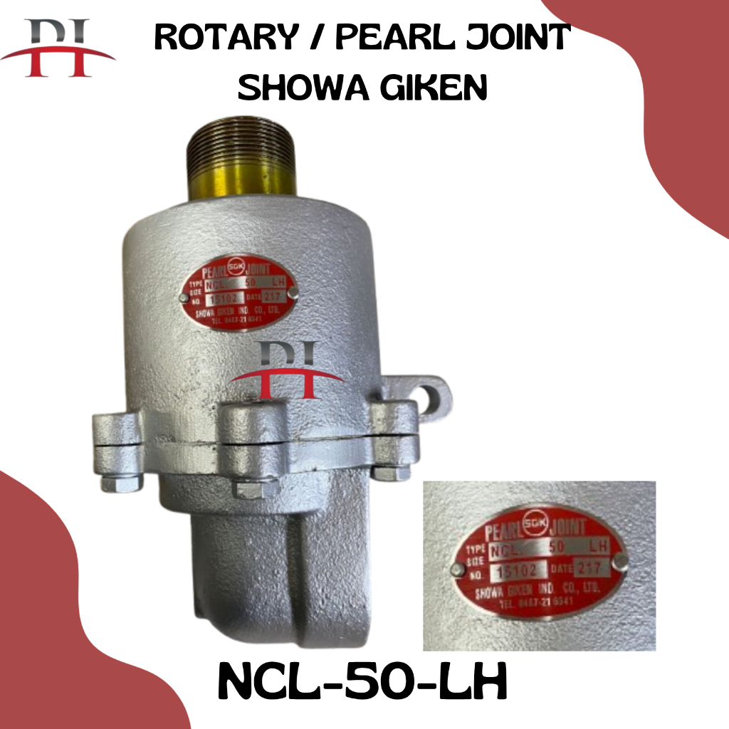 ROTARY JOINT ULIR KIRI SHOWA GIKEN NCL-50-LH / PEARL JOINT SGK NCL 50 LH