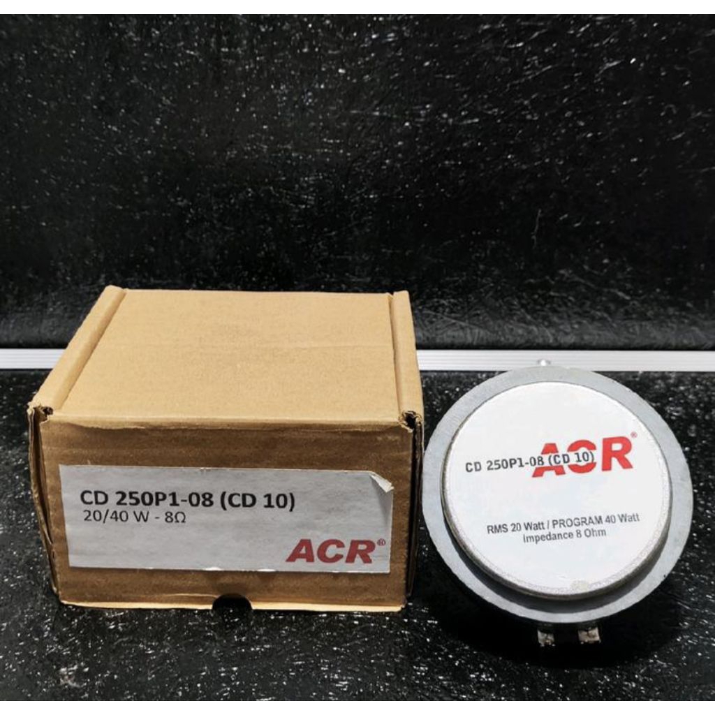 Tweeter ACR CD 250P1-08 ( CD 10) Coil 1inchi Tweeter Acr 1in Rumahan Tweeter Acr CD10