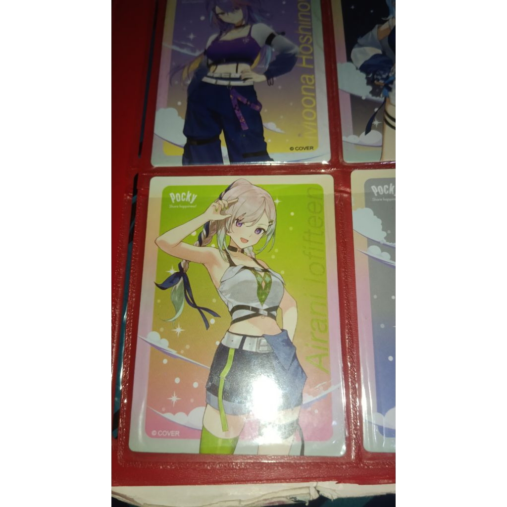 pocky x hololive card Airani Iofifteen ori