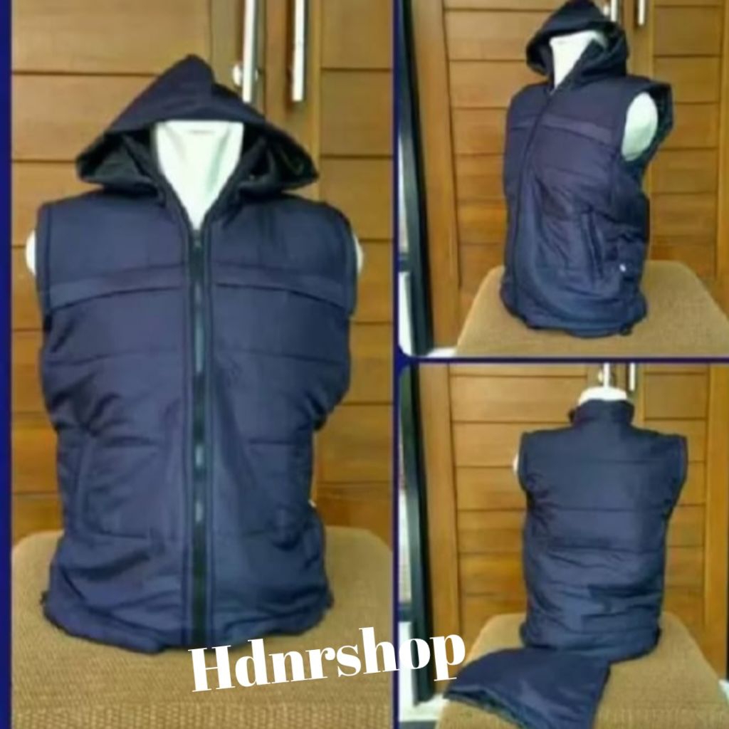 Jaket Rompi Parasut Dewasa  pria dan wanita/jaket rompi motor bahan parasut .Unisex