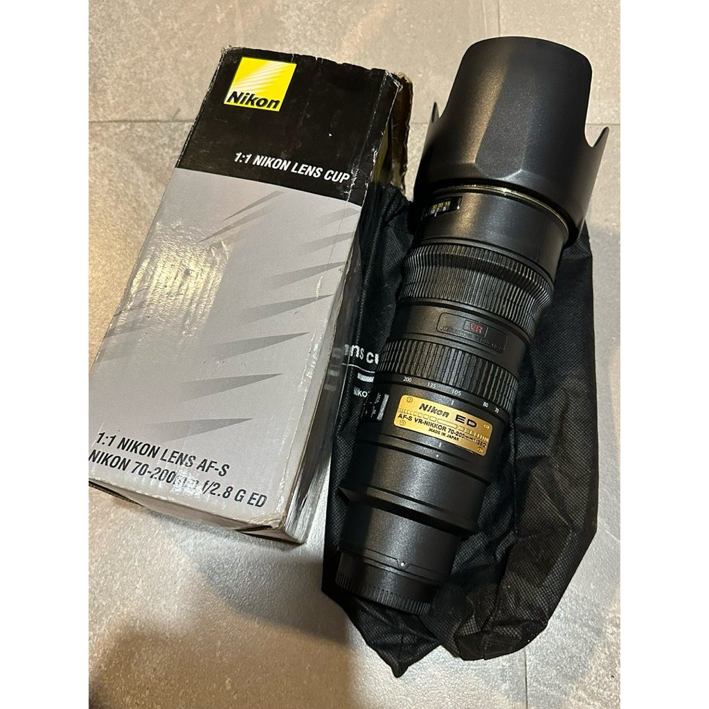 TUMBLER LENSA NIKON 70-200mm