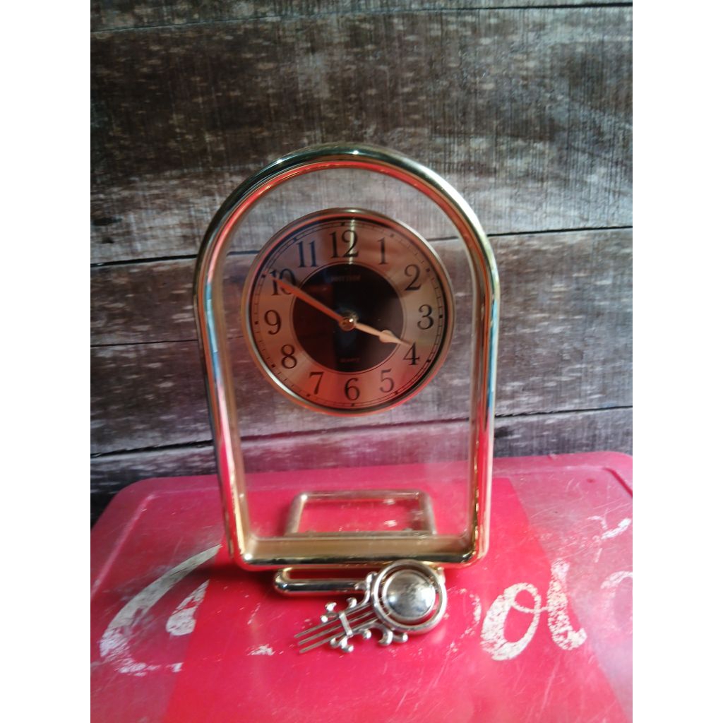 Jam 85   jadul antik kuno lawas vintage display mati bandul patah