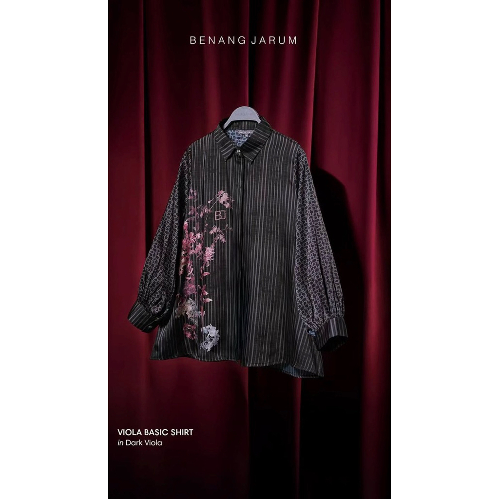 (PL) Benang Jarum Viola Basic Shirt /XS