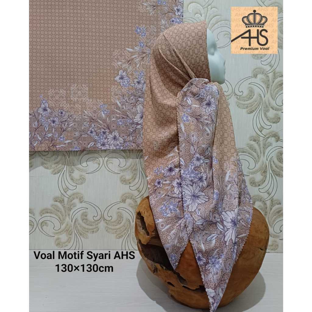 Voal AHS Syar'i Motif Mix 3