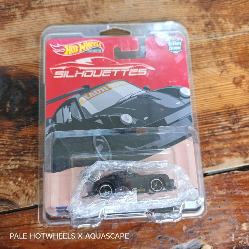 HOTWHEELS PORSCHE RWB 930 HITAM SILHOUETTES FREE PROTEKTOR RARE