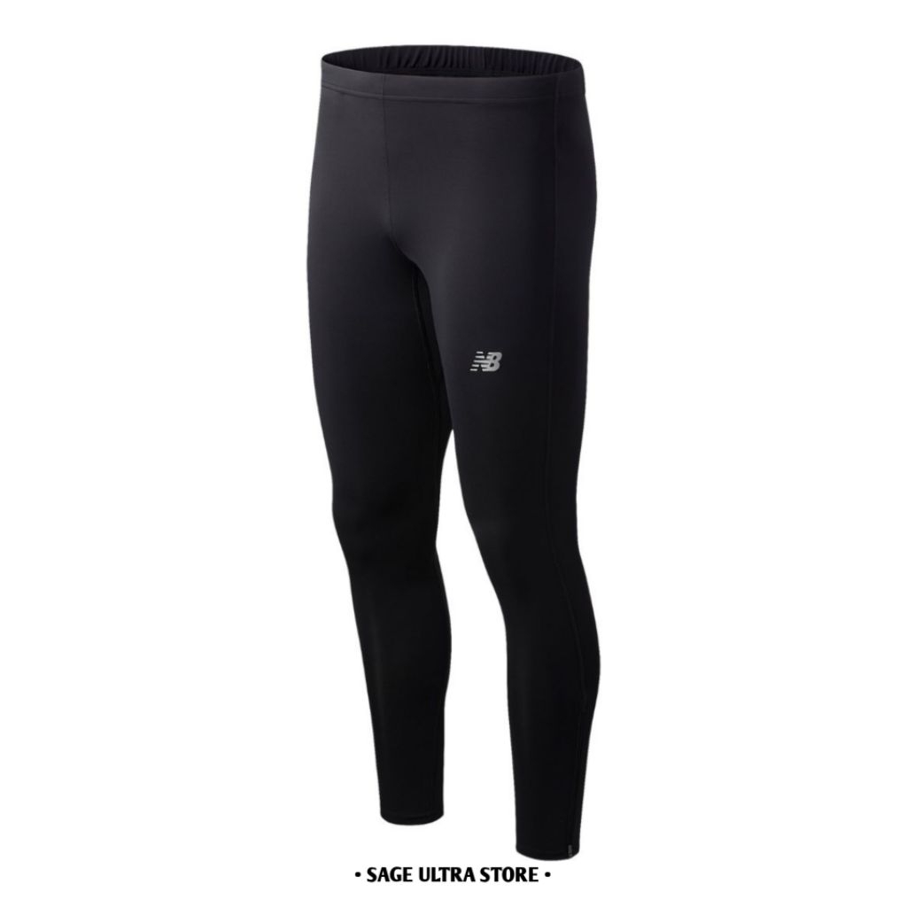 Celana Panjang Lari Running New Balance Accelerate Long Tight Men's Pria Original Sport Pants