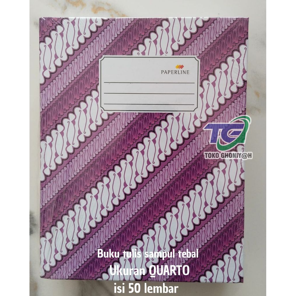 Buku Hard Cover kwarto 50 lembar