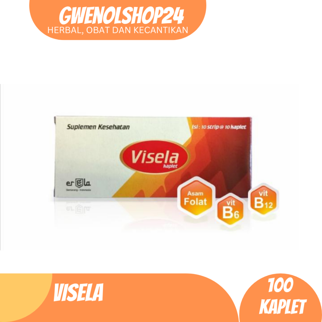 Visela 100's tablet erela | Vitamin ibu hamil