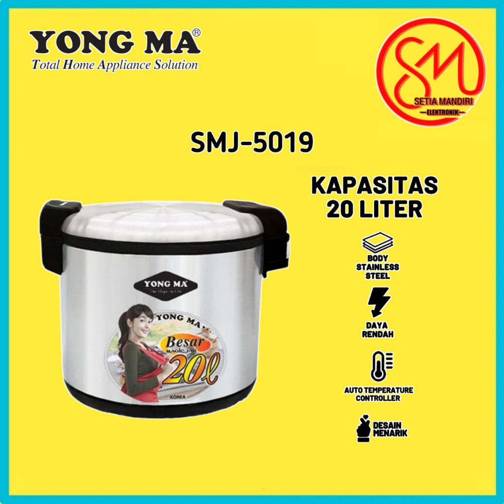 Yong Ma Rice Cooker 20 Liter SMJ 5019