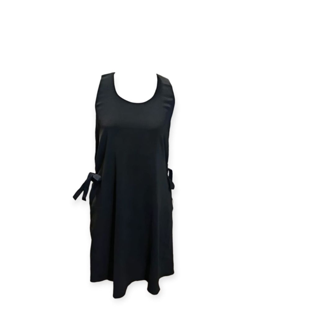 Maison Martin Margiela Black Sleeveles Dress