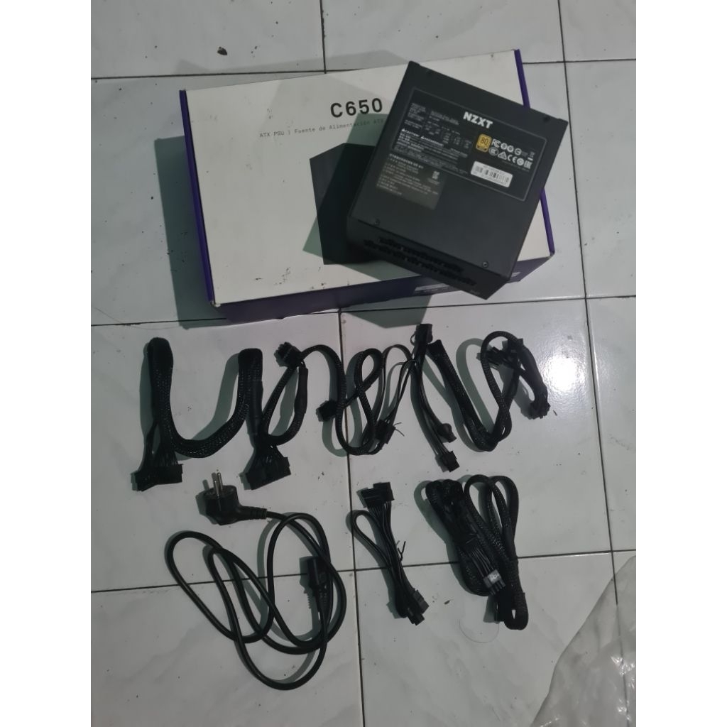 PSU nzxt c650 full modular 80+ gold